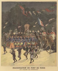 Inauguration of the port of Tunis